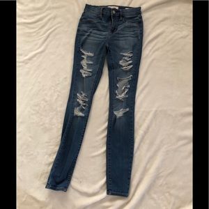 High waisted stretchy jeans from pac sun